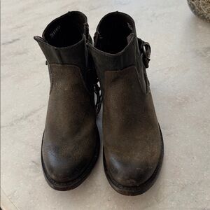 J.B. Dillon Dark Brown Leather Boots